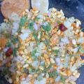 Bina Samir Telivala का कुकस्नैप जब उन्होंने Lemon bhel बनाया था।