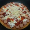 Cooksnap dari olive bunda qonita untuk resep Pizza teflon hemat (no ulen, no timbangan)