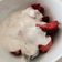 El cooksnap de Vir cuando hizo Yogur con fresas.