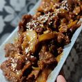 Cooksnap dari Mama Dhuha untuk resep Simple Slice Beef Teriyaki ala Yoshinoya