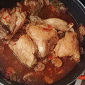 El cooksnap de Merche MR cuando hizo Muslos de pollo con salsa 🍗.