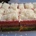 Cooksnap dari Murti Ningsih untuk resep Rainbow Cake (versi kukus 4 telur)