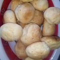 El cooksnap de Mabel Cimino cuando hizo Pancitos de queso.