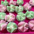 Cooksnap dari Nopex Adjalahh untuk resep Bolu kukus semangka mekar (no soda)