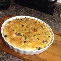 Veronica Wayne's cooksnap of when they made Impossible Cheeseburger Pie.