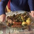 El cooksnap de Carmela Pagan Campos cuando hizo Lacón con grelos.