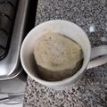 El cooksnap de Sabina Rafael cuando hizo Mug cake de banana súper fácil! Muffin de banana en taza.