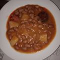 El cooksnap de Virginia. cuando hizo Potaje de alubias pintas"abicholones".