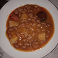 El cooksnap de Virginia. cuando hizo Potaje de alubias pintas"abicholones".