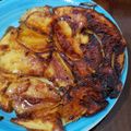 El cooksnap de ISA cuando hizo Panqueques de manzana.