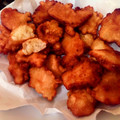 El cooksnap de Analía cuando hizo Deliciosos buñuelos de manzana con harina de arroz y almidón de maíz (SIN GLUTEN y SÚPER ECONÓMICOS).