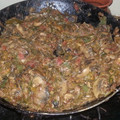 El cooksnap de jorge sergio carsi zuñiga cuando hizo Hongos y flor de calabaza.