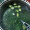 Cooksnap dari Linda Rais's Cooking untuk resep Sayur Bayam + Gambas