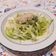 El cooksnap de Laura Mezo Serra cuando hizo Pasta de calabacín al pesto (crudivegano).
