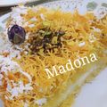 صورة من طبخات بنت الشام منى Madona ، شاركها بعد تجربة وصفة كنافه بيتيه