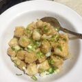 Cooksnap dari Aneira untuk resep Crispy Tofu Honey Lemon Rice Bowl