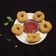 Keshma Raichura's cooksnap of when they made ક્રિસ્પી પૉટેટો ડોનટ વિથ ગ્રીન  ચટણી &  ટોમેટો સોસ.