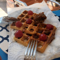 El cooksnap de Silvina Sotomayor cuando hizo Waffles esponjosos (para wafflera eléctrica).