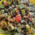 kalpana prasad का कुकस्नैप जब उन्होंने मसाला भिंडी  (masala bhindi recipe in Hindi) बनाया था।