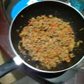 El cooksnap de Alcibiades Estrada cuando hizo Carne molida con zanahoria rallada.
