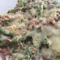 El cooksnap de Marieta cuando hizo Tortilla de trigueros con jamón y champiñones.