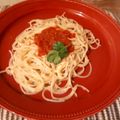 Coretta Kai's cooksnap of when they made Spaghetti with tomatoe concase.
