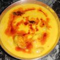 ranjana saxena का कुकस्नैप जब उन्होंने पकौड़े वाली कढ़ी(oakode wali kadhai recipe in hindi) बनाया था।