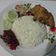 Cooksnap dari Raras ummu Shofiyyah untuk resep Nasi lemak khas singapura