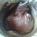 lenda.sater's cooksnap of when they made Hershey chocolate frosting.