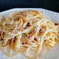 El cooksnap de hoy_cocina_lisson (Pilar) cuando hizo Spaghetti carbonara.