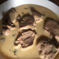 El cooksnap de Jorge Alonso cuando hizo Solomillo en salsa de queso de cabra.