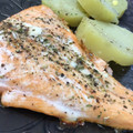 El cooksnap de Aurora Revenga Diaz cuando hizo Salmón al horno con patatas.