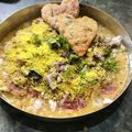 Vaishali Arora's cooksnap of when they made Aloo shote(ragda patties).