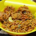heena's cooksnap of when they made વેજ પનીર બિરયાની.