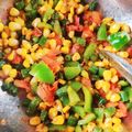 Pinky jain का कुकस्नैप जब उन्होंने मसाला कॉर्न चीज़ (masala corn cheese recipe in Hindi) बनाया था।