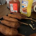 El cooksnap de Karina Goode cuando hizo Banderillas de Salchicha.