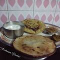 Archana Yadav का कुकस्नैप जब उन्होंने बाजरे की मसाला रोटी (Bajre ki masala roti recipe in Hindi) बनाया था।