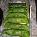 El cooksnap de Natalia Bustos cuando hizo Canelones de masa de espinaca y rellenos de calabaza y ricota.