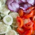 Jaisvi kaur का कुकस्नैप जब उन्होंने सलाद (salad recipe in Hindi) बनाया था।