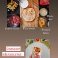 Pankti Baxi Desai's cooksnap of when they made પનીર શાવારમા(paneer shawarma Recipe in Gujarati).