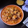 Cooksnap dari Nurul Art untuk resep Kepiting dan baby gurita saos Padang