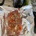 El cooksnap de Cecilia cuando hizo Reineta al horno envuelto en papel de aluminio para cocinar.