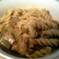 Carolyn's cooksnap of when they made Steak and Noodles.