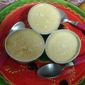 El cooksnap de Sandra cuando hizo Flan con coco “ muy cremoso”.