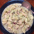 El cooksnap de Maricarmen Meza cuando hizo Ensalada de pepino con aderezo de yogurt y menta.