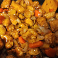 El cooksnap de Jenni C. cuando hizo Pollo con piña agridulce estilo chino.
