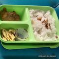 Cooksnap dari Afifah Nasa untuk resep Nasi uduk Magic com santan kara (bento panda)