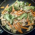 El cooksnap de Tatty Castro cuando hizo Revuelto de verduras y pollo.