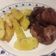 El cooksnap de Elizabeth Gomez cuando hizo Solomillo de cerdo con vino tinto y nueces.