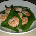 Cooksnap dari Dew untuk resep Kapri Udang Bawang Putih